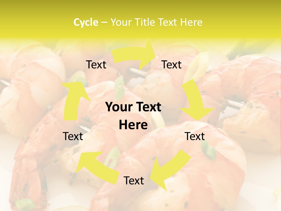 Dinner Isolated Dish PowerPoint Template