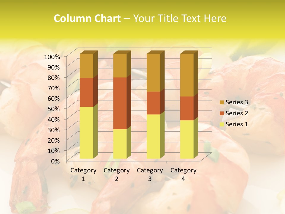 Dinner Isolated Dish PowerPoint Template