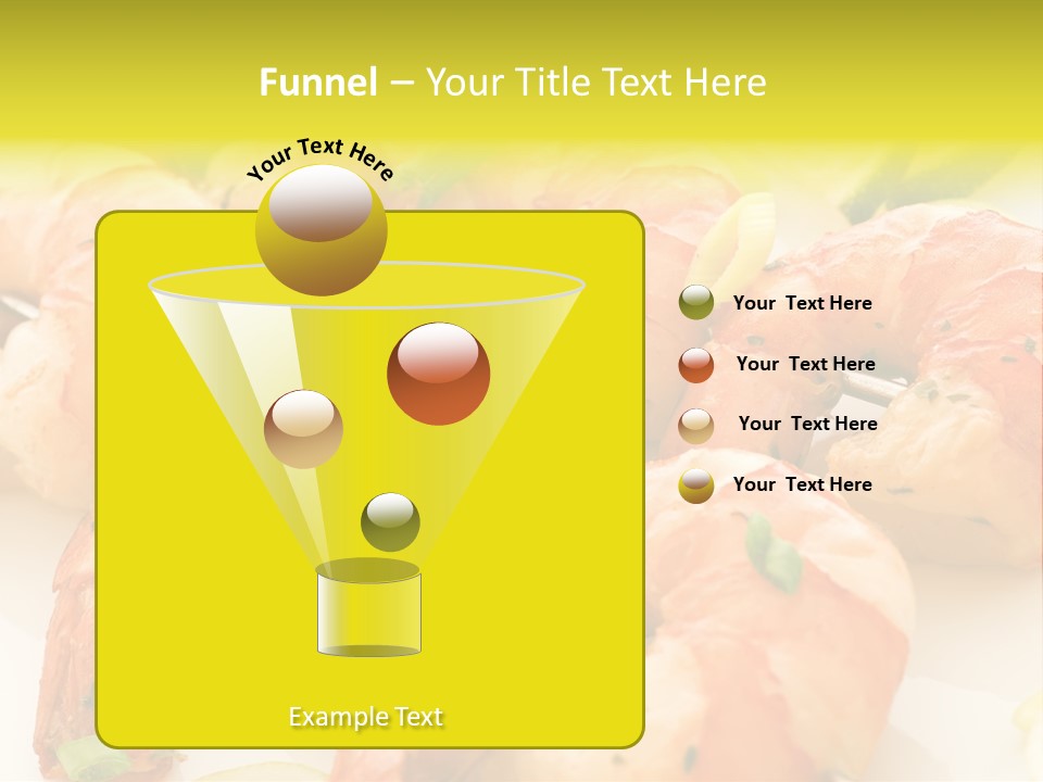 Dinner Isolated Dish PowerPoint Template