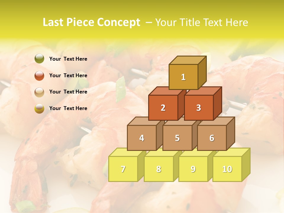 Dinner Isolated Dish PowerPoint Template