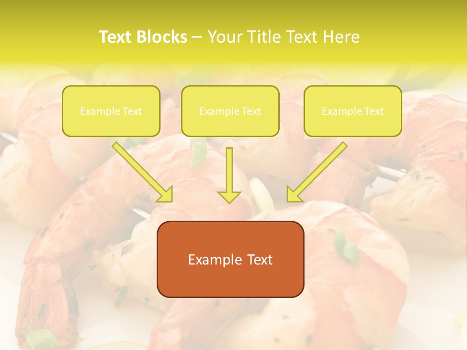 Dinner Isolated Dish PowerPoint Template
