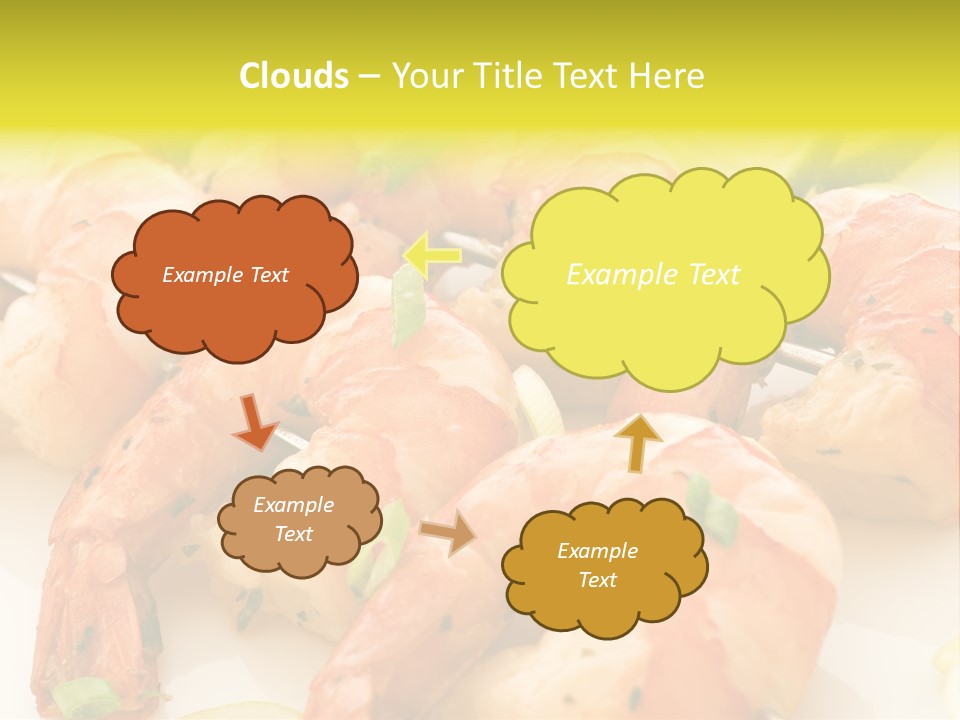 Dinner Isolated Dish PowerPoint Template