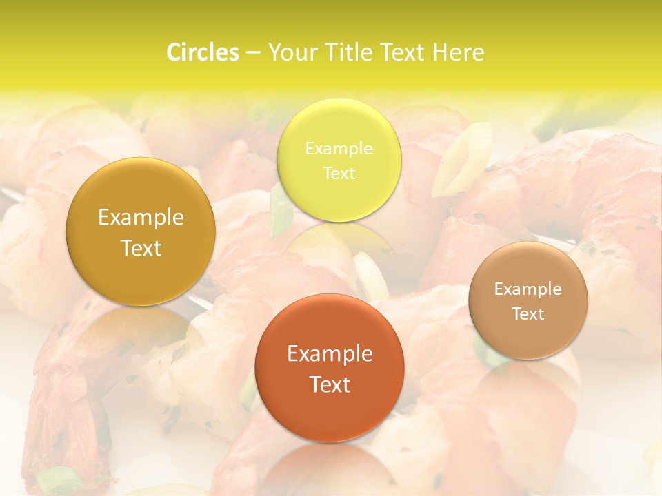 Dinner Isolated Dish PowerPoint Template