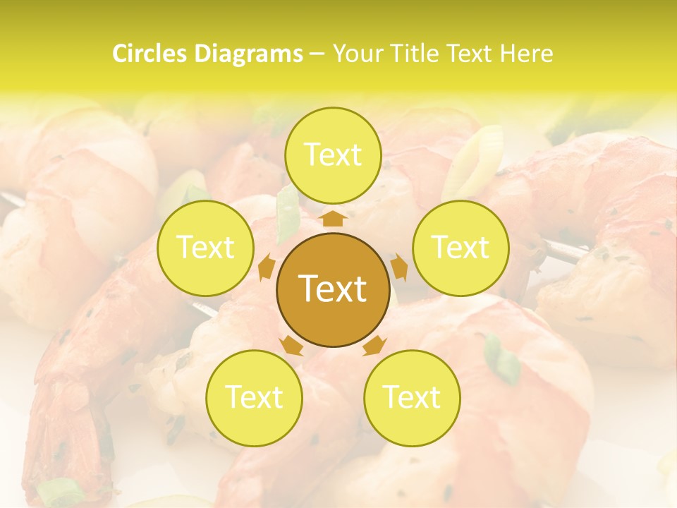 Dinner Isolated Dish PowerPoint Template