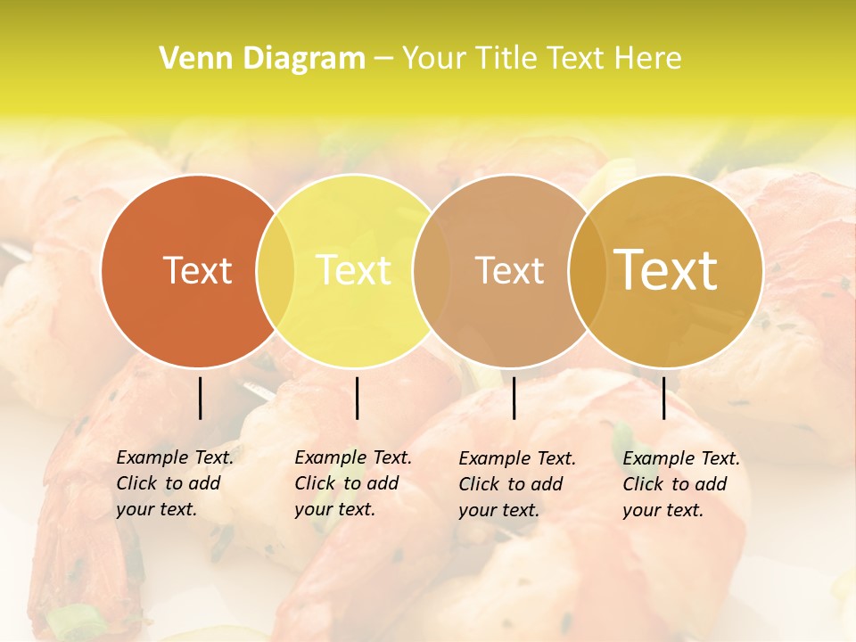Dinner Isolated Dish PowerPoint Template