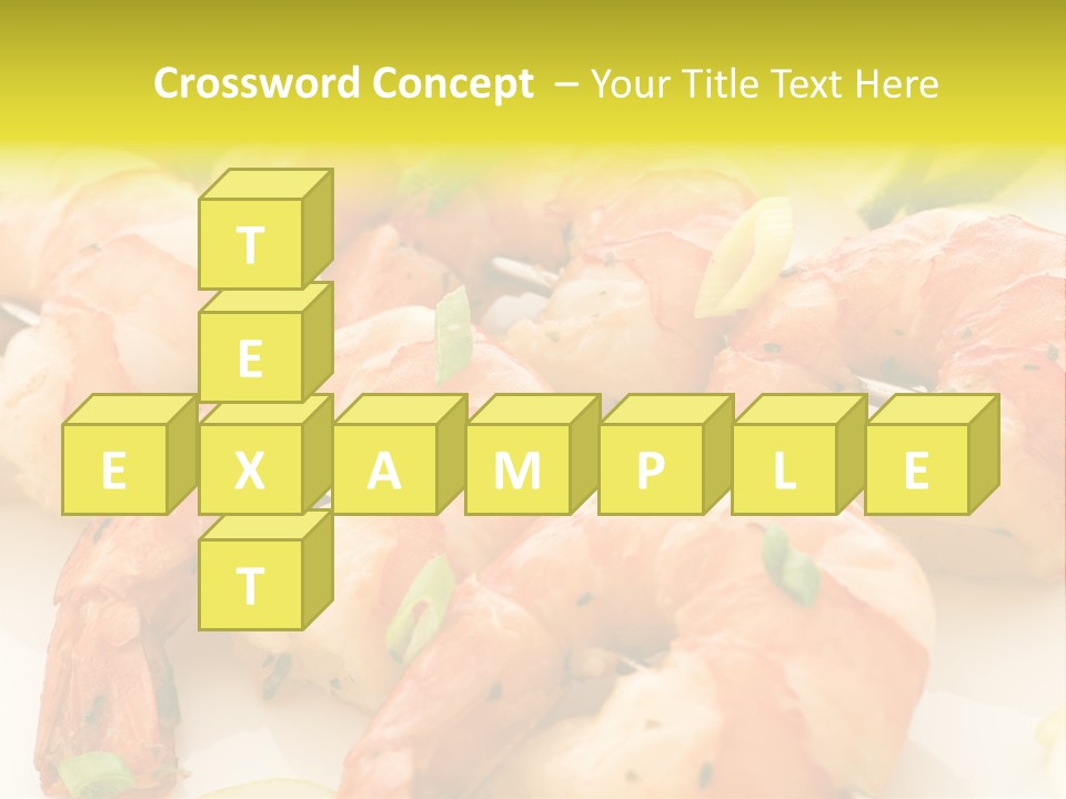 Dinner Isolated Dish PowerPoint Template