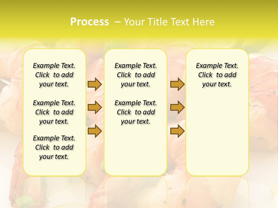 Dinner Isolated Dish PowerPoint Template