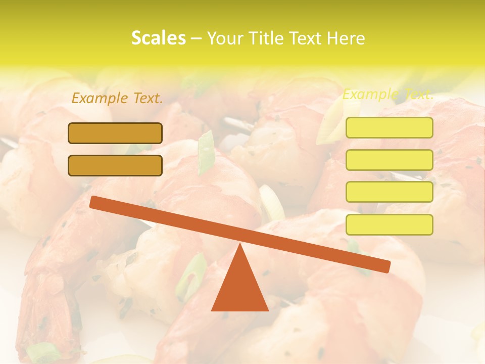 Dinner Isolated Dish PowerPoint Template