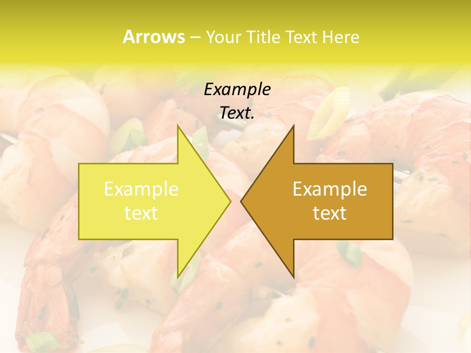 Dinner Isolated Dish PowerPoint Template