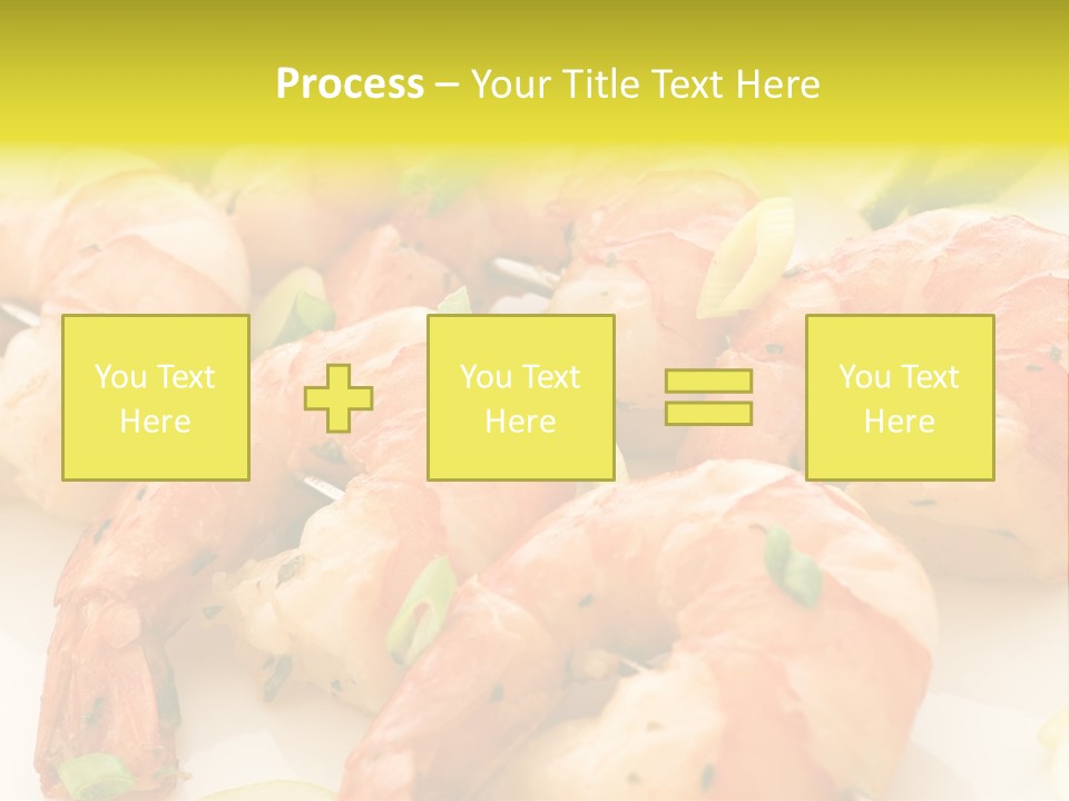 Dinner Isolated Dish PowerPoint Template