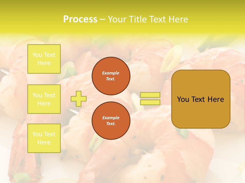 Dinner Isolated Dish PowerPoint Template