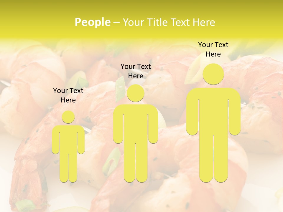 Dinner Isolated Dish PowerPoint Template