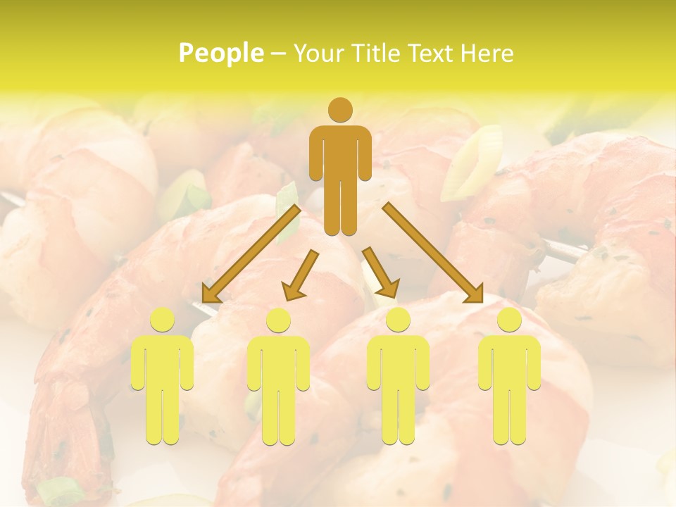 Dinner Isolated Dish PowerPoint Template