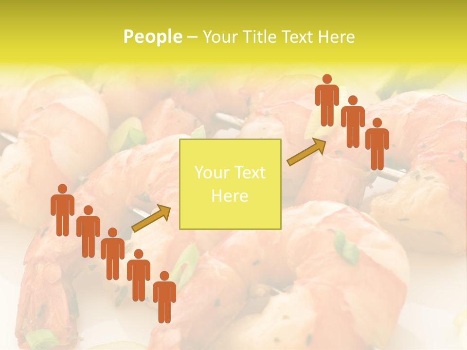 Dinner Isolated Dish PowerPoint Template