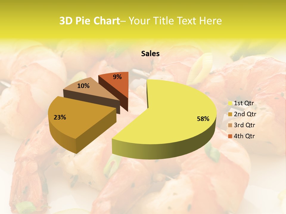 Dinner Isolated Dish PowerPoint Template