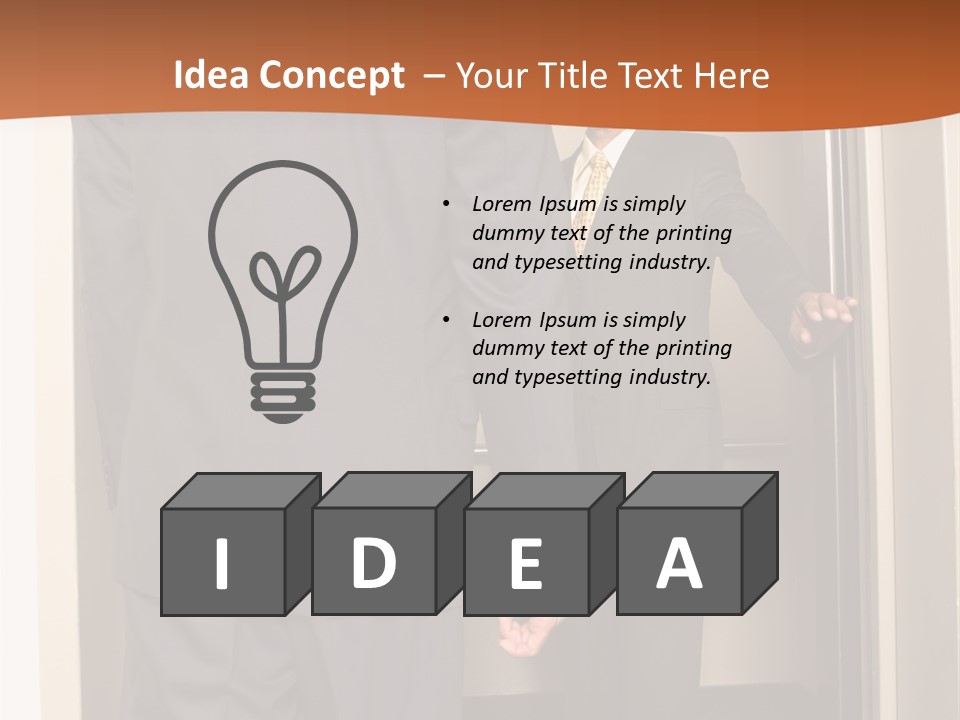 American Office Mid PowerPoint Template