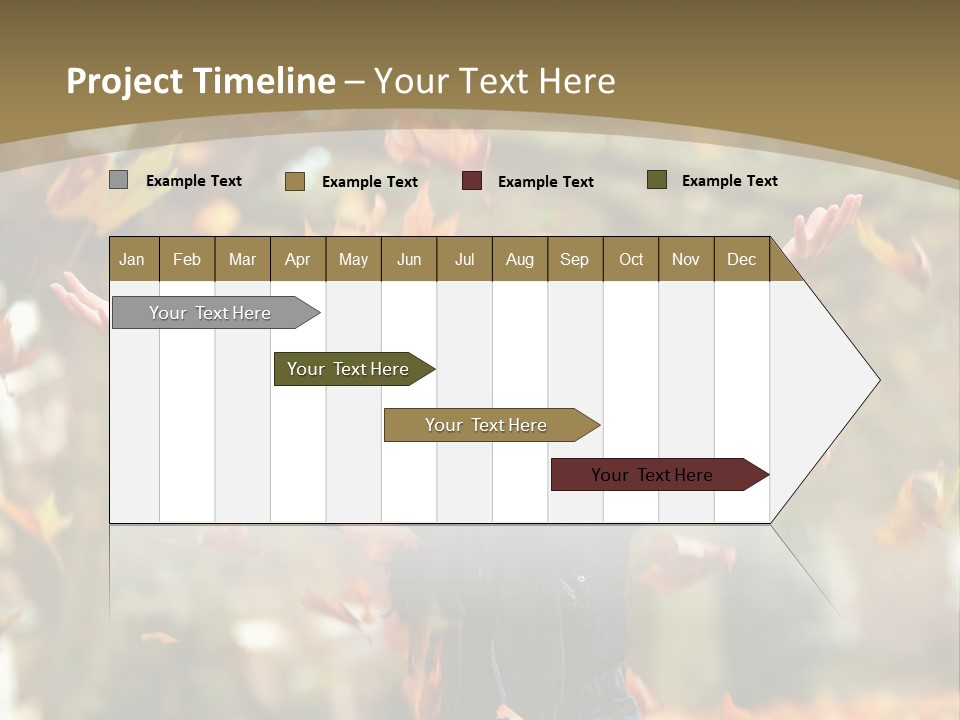 Woman Young Smile PowerPoint Template