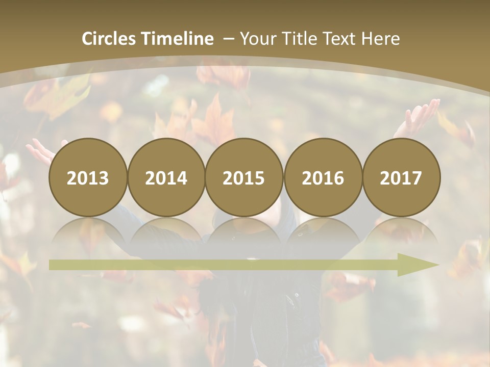 Woman Young Smile PowerPoint Template