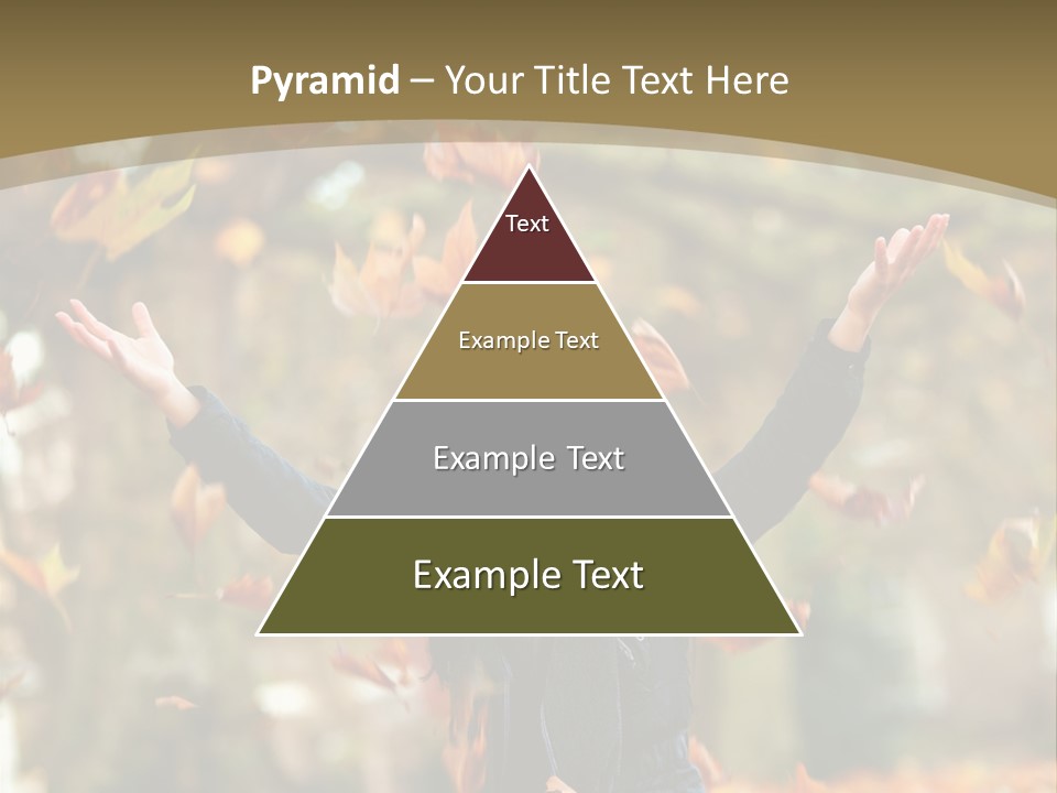 Woman Young Smile PowerPoint Template