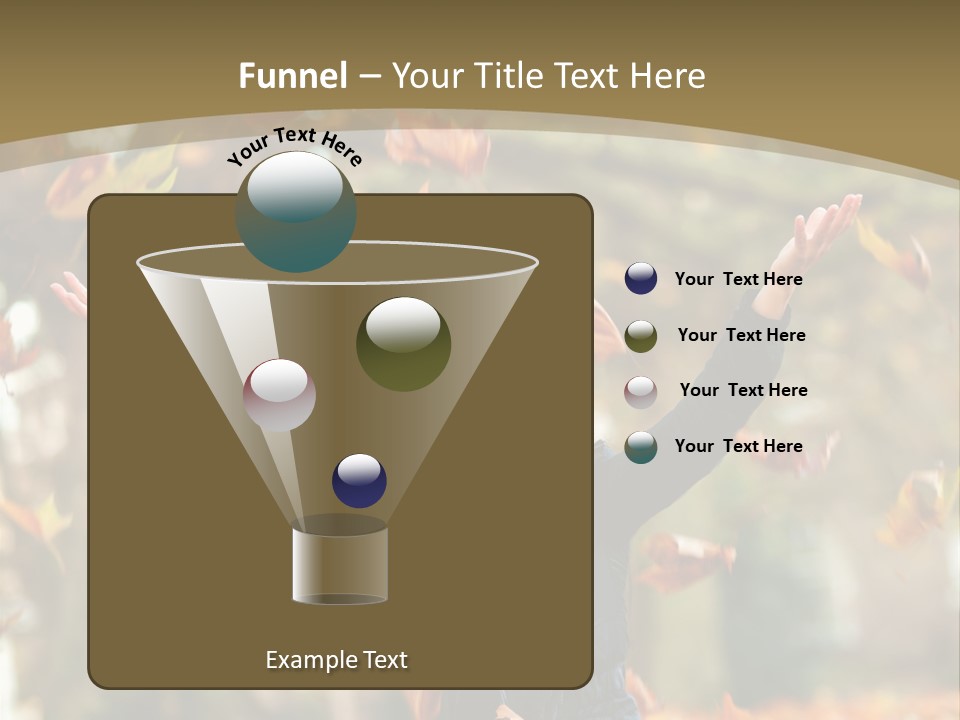 Woman Young Smile PowerPoint Template