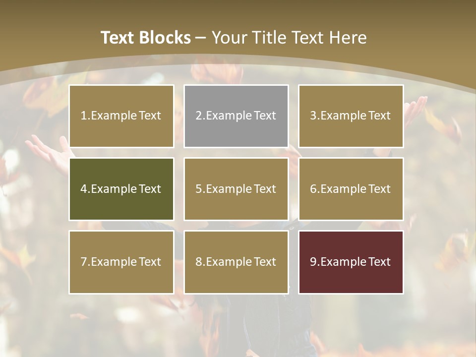 Woman Young Smile PowerPoint Template