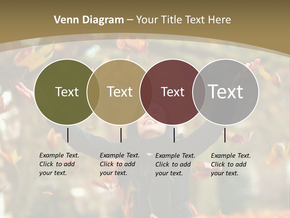 Woman Young Smile PowerPoint Template