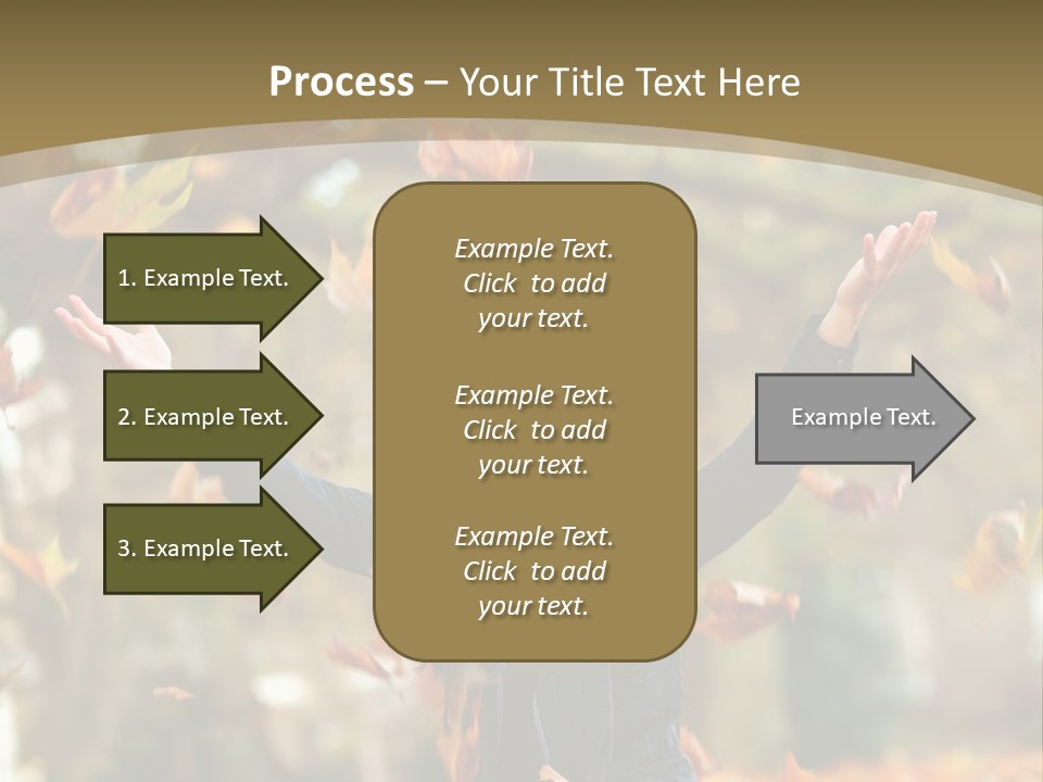 Woman Young Smile PowerPoint Template