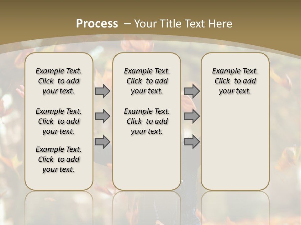 Woman Young Smile PowerPoint Template
