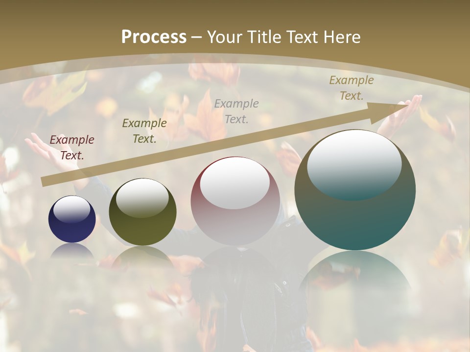 Woman Young Smile PowerPoint Template