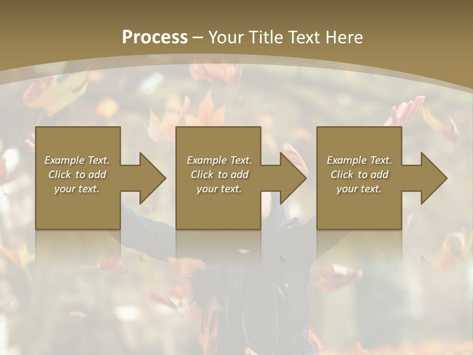 Woman Young Smile PowerPoint Template