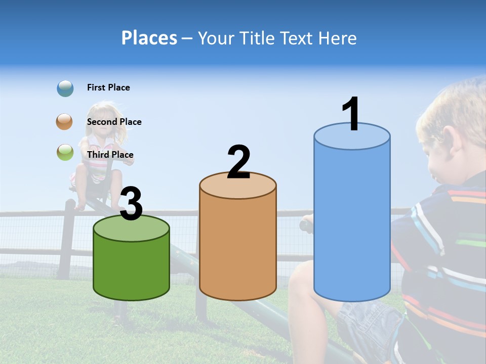 Enjoy Toddler Childhood PowerPoint Template