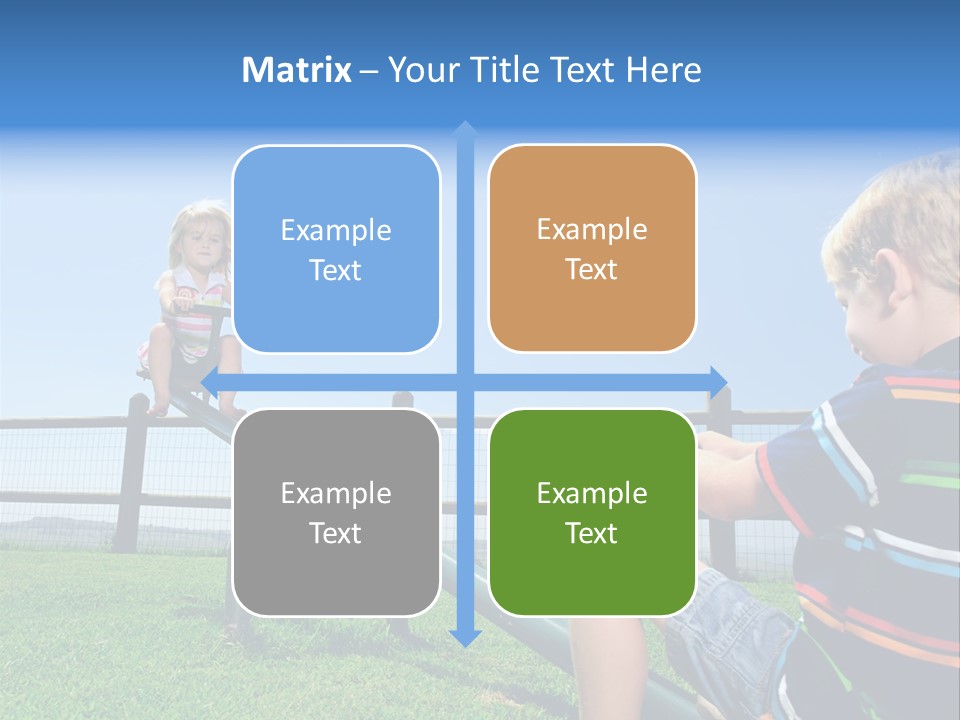 Enjoy Toddler Childhood PowerPoint Template