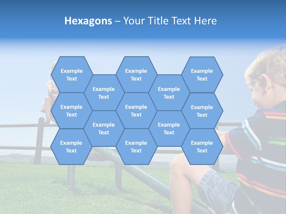 Enjoy Toddler Childhood PowerPoint Template