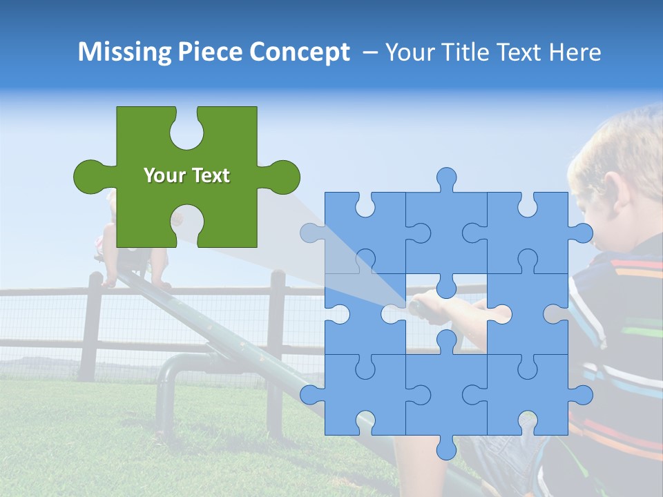 Enjoy Toddler Childhood PowerPoint Template