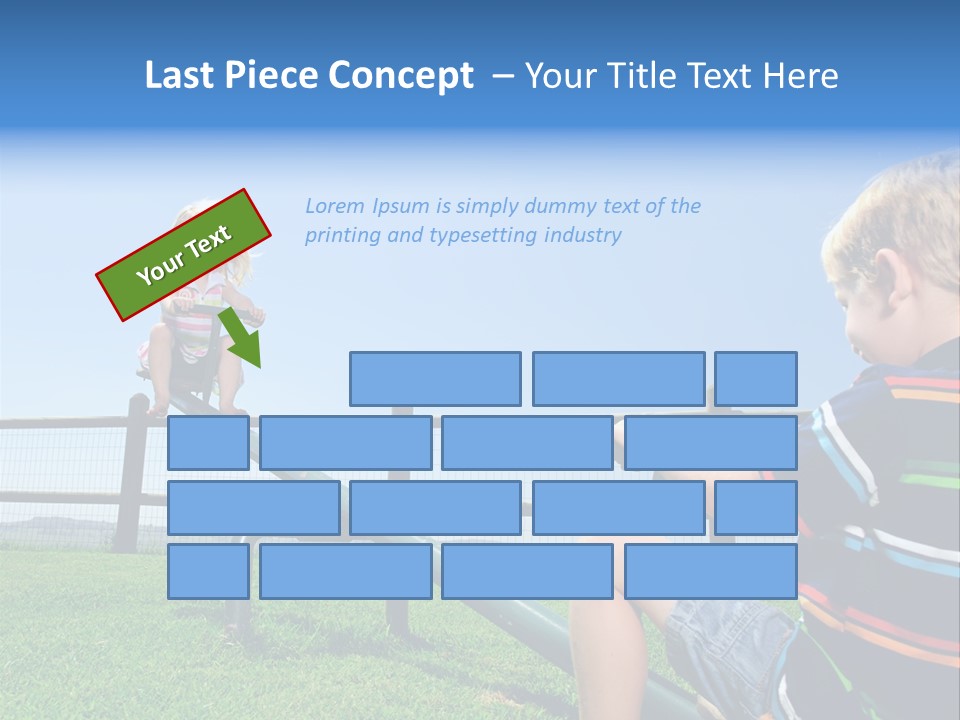 Enjoy Toddler Childhood PowerPoint Template