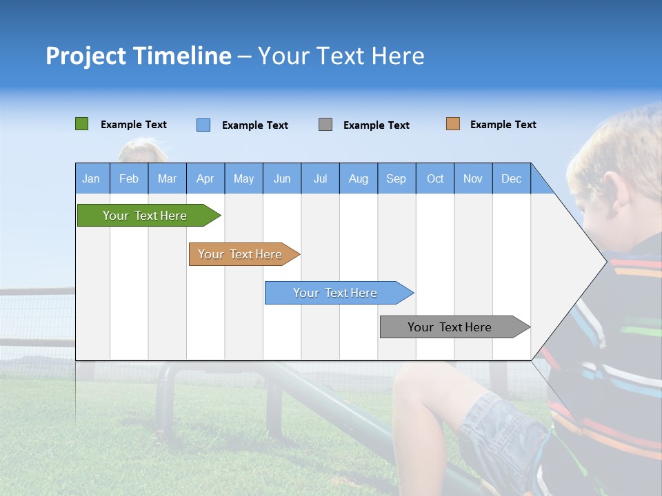 Enjoy Toddler Childhood PowerPoint Template