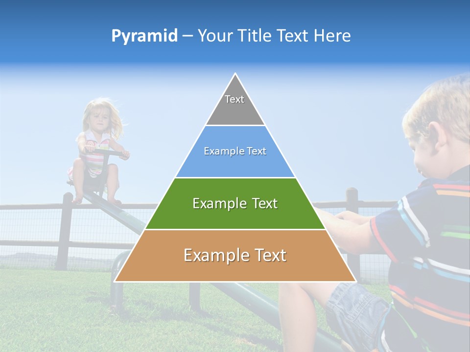 Enjoy Toddler Childhood PowerPoint Template