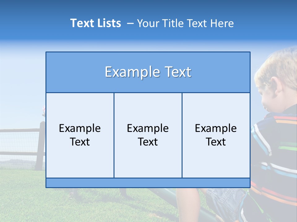 Enjoy Toddler Childhood PowerPoint Template