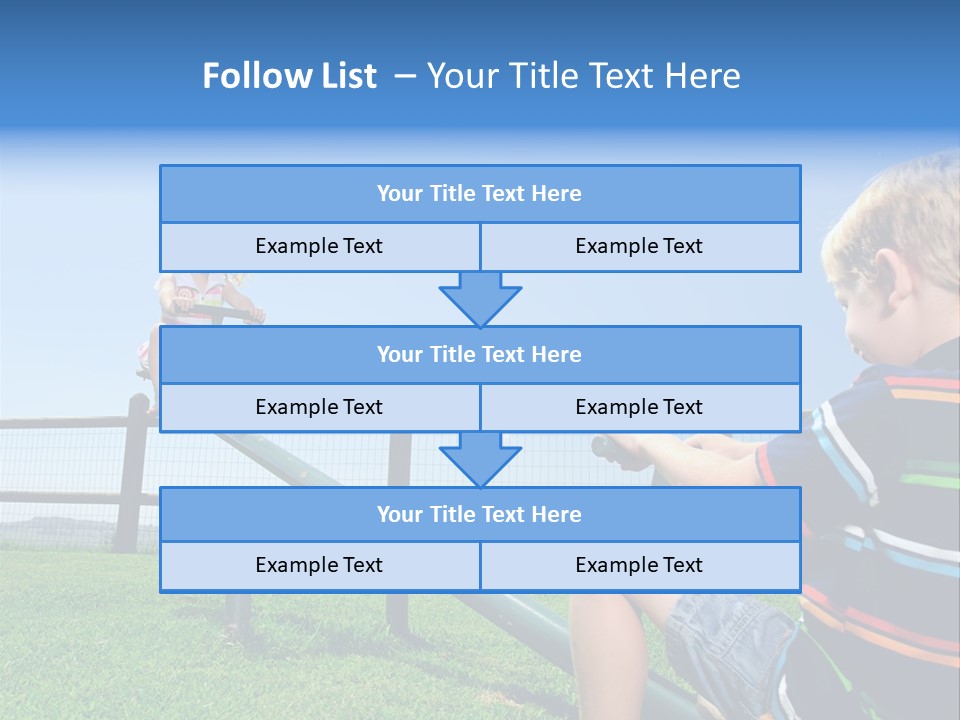Enjoy Toddler Childhood PowerPoint Template