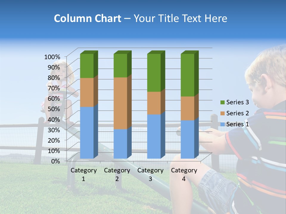 Enjoy Toddler Childhood PowerPoint Template