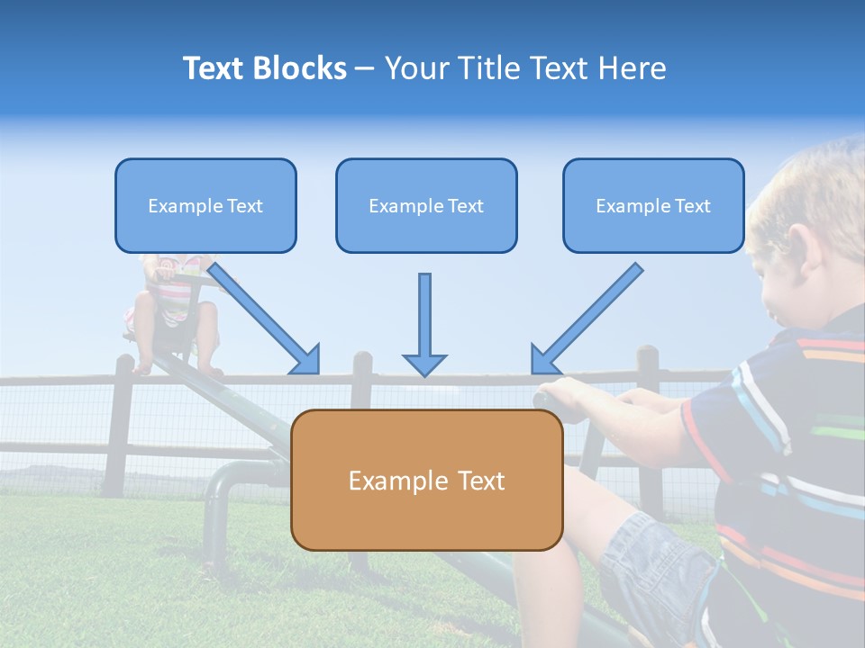 Enjoy Toddler Childhood PowerPoint Template