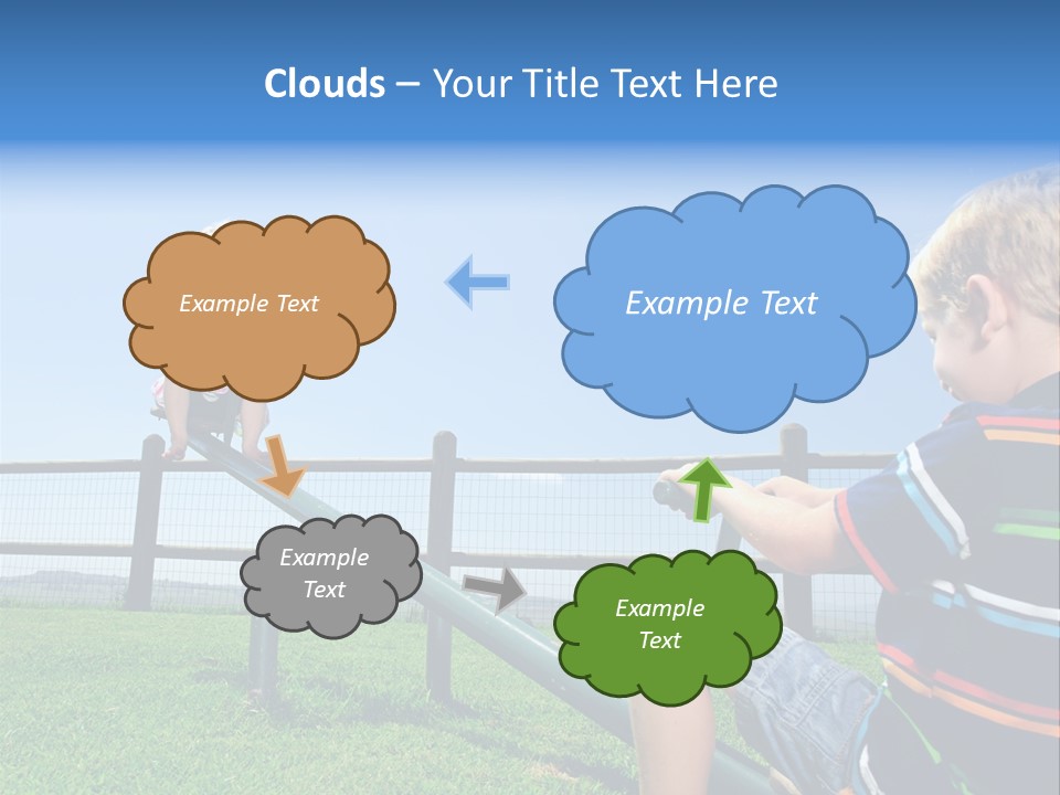 Enjoy Toddler Childhood PowerPoint Template