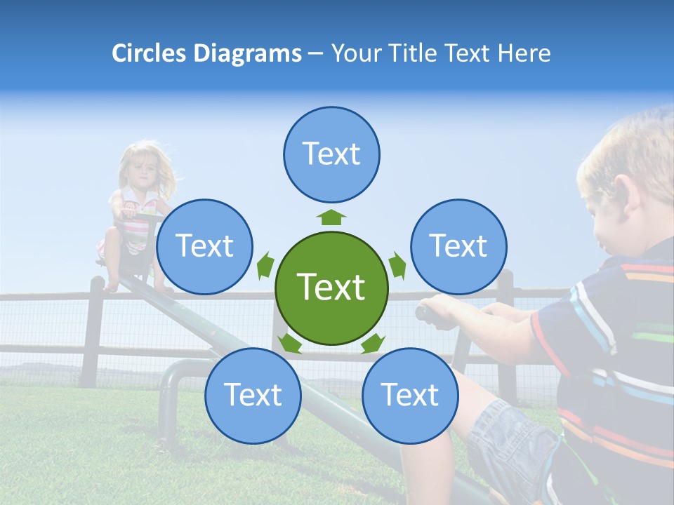 Enjoy Toddler Childhood PowerPoint Template