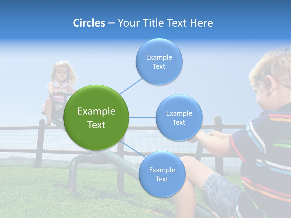 Enjoy Toddler Childhood PowerPoint Template