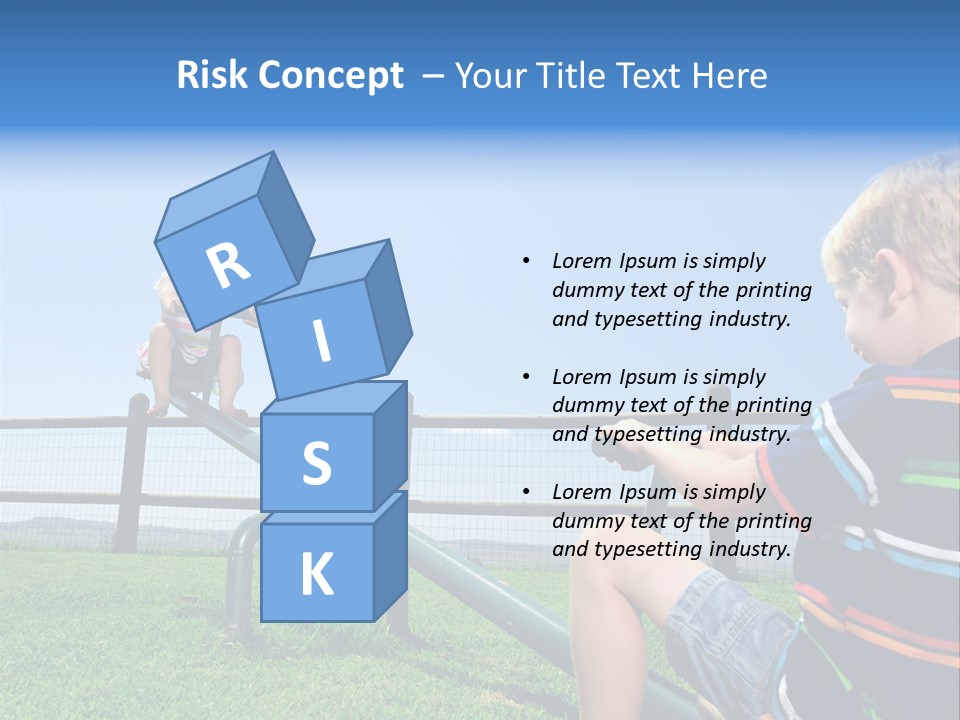 Enjoy Toddler Childhood PowerPoint Template