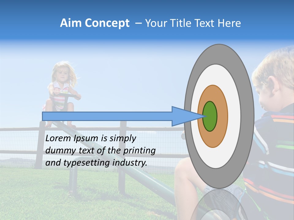 Enjoy Toddler Childhood PowerPoint Template