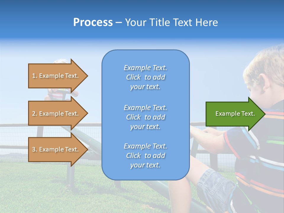 Enjoy Toddler Childhood PowerPoint Template