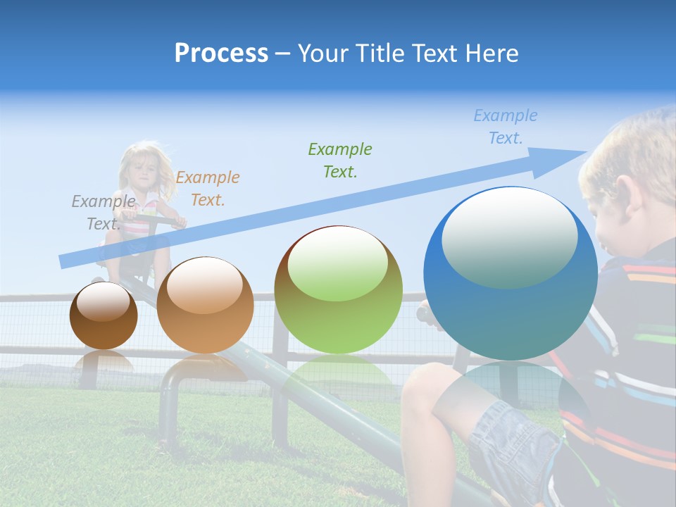 Enjoy Toddler Childhood PowerPoint Template