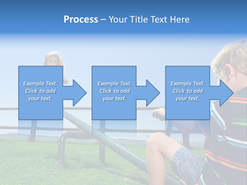 Enjoy Toddler Childhood PowerPoint Template