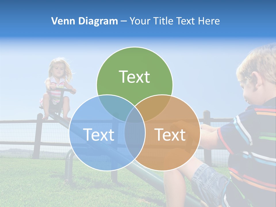Enjoy Toddler Childhood PowerPoint Template